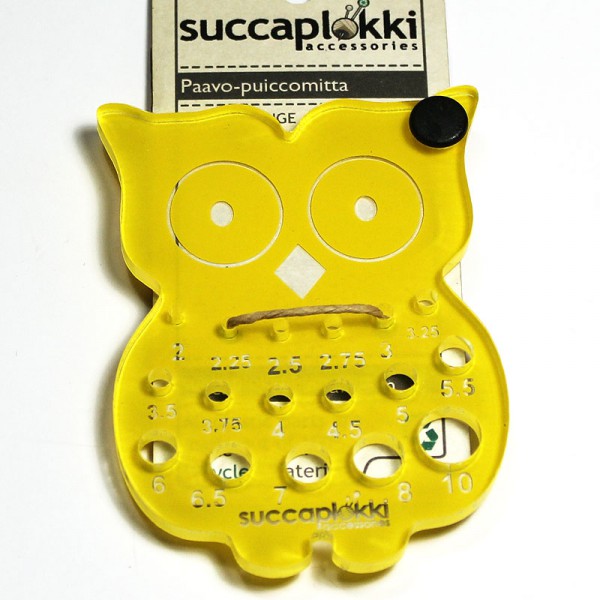 Succaplokki-Eule-Nadelmaß gelb